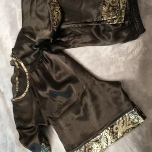 Satin Pajama‎ set (3 pieces)